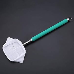 HEEPDD visschep, 20 – 56,5 cm uittrekbaar telescopische visgarnenset veilig vissen of vrijlaten voor aquariumvijver