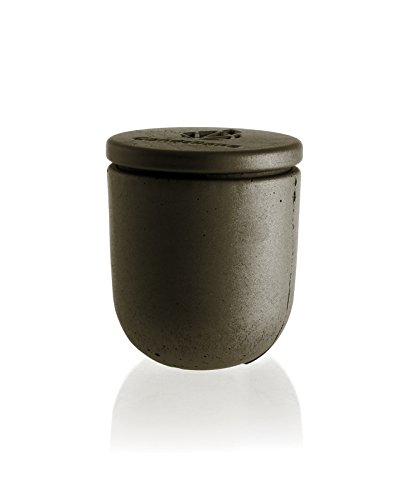 Candellana Candles Candlefort Concrete Candle-Modern I-Beige, Scent: for Her