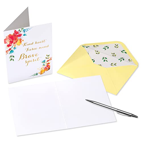Image of Papyrus Blank Encouragement Cards with Envelopes, Grateful Heart (20-Count)