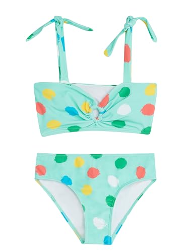 Image of Kanu Surf Girls' Nellie Beach Sport UPF 50+ Sweetheart Bikini 2pc Swimsuit