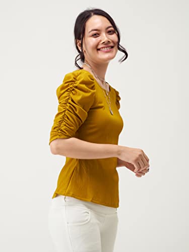 Image of AASK Casual Solid Women Top