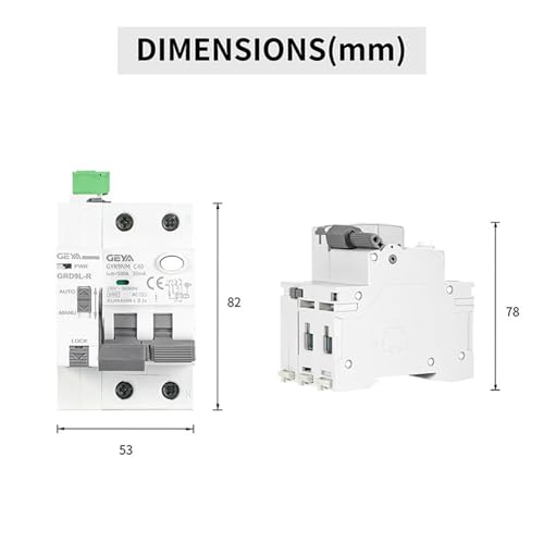 RCBO disjoncteur différentiel pour protéger votre maison connectée 40A 230V - 4