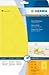 Produktbild Herma Etiketten A4 neon-gelb 60 mm rund Papier matt 240 St.