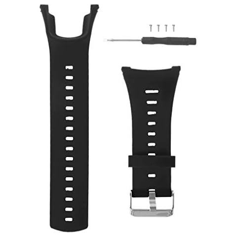 siwetg Replacement silicone sports wristband, smart strap for Suunto Ambit Series 1/2/3 Cover