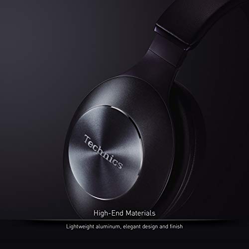 Technics Premium Hi-Res Wireless Bluetooth Stereo Headphones With 40 Mm Dynamic-Tuned Drivers, 3-Mode Active Noise Cancelling, Ambient Sound Enhancer And Playback Pause Sensor - Eah-F70N-S (Silver) #TOP7