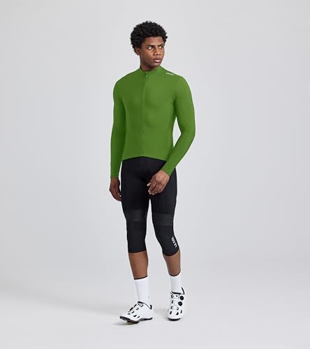 Men's Aqua Zero Long Sleeve Jersey | Breathable Cycling Shirt | Rear Pockets, Water Resistant, Zip Closure | XS - 3XL3