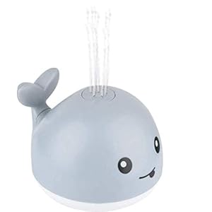 Lespar Baby Bad Speelgoed, Baby Walvis Speelgoed, Walvis Inductie Spray Water Speelgoed Met LED Licht Muziek…