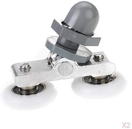 2X Double Wheeled Replacement Shower Door Roller Runner Wheel 25mm Diameter|Home & Garden|Home Improvement|Plumbing & Fixtures|Shower Enclosures & Doors