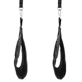 SHERCHPRY Cinturón de Entrenamiento Abdominal Colgante para Dominadas Correas Ajustables para Ejercicios de Gimnasio Entrenador de Músculos Abdominales para Elevación de Piernas y