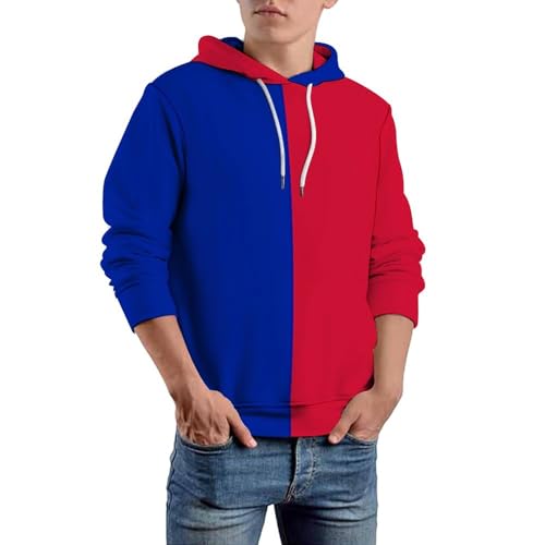 Jamaica Hooded Loose Sweatshirt Without Pockets For Spring Autumn Winter Travel Outdoor Sports For Men And Women