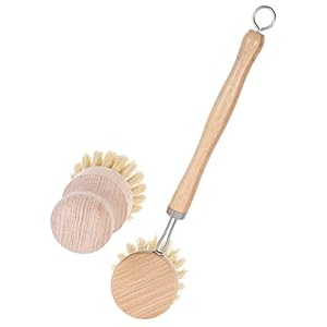 DOITOOL 2 Stuks Keuken Borstel Schotel Scrubber Borstel Pot Pan Reinigingsborstel Schotel Scrubber Voor Keuken Badkamer