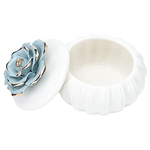 Cabilock 1pièce Boîte De Rangement Céramique Créative Avec Couvercle Scellé Idéale Pour Bijoux Bonbons Et Décoration Intérieure Élégante Jarre Nordique Porcelaine Pour Occasions