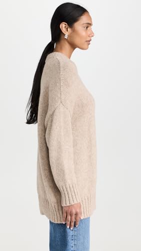 Women's Alpaca Cocoon Crewneck Sweater4