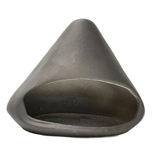 drburpily Quemador de Incienso de cerámica Premium Palo, Elegante Soporte para una Experiencia meditación Mejorada, Quemador Salvia cerámica, Aroma a Salvia para Dormitorio, Soporte para Madera,
