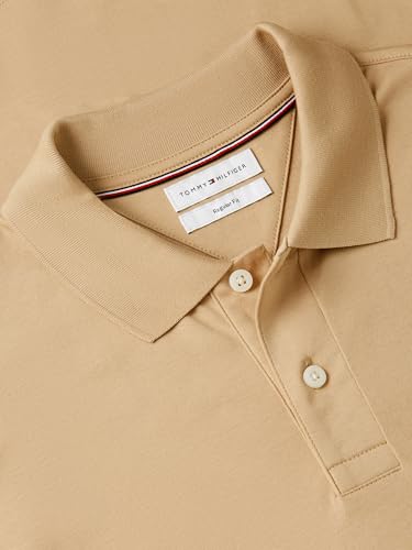 Image of Tommy Hilfiger Mens Short Sleeve Casual Polo Shirts in Regular Fit with Liquid Cotton