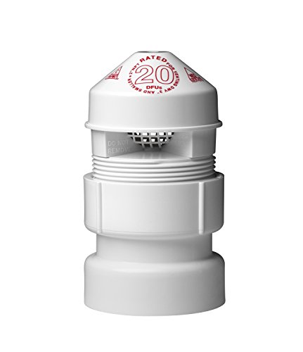 Oatey 39017 SURE-VENT AIR ADM VALVE, 1-1/2-Inch by 2-Inch, White