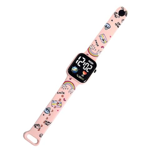 Kids Digital LED Watch Cute Rainbow Childrens Watches Learning Time Easy To Read Childrens Watches 3-12 Year Old Boys And Girls Gifts watch childrens watches Electronic Watch