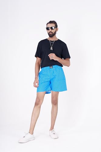 Image of GRECIILOOKS Shorts for Men | Boxer Shorts for Men | Men Shorts | Cargo Shorts | Shorts for Men Beach Wear | Printed Shorts | Men's Regular Fit Shorts