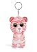 NICI Glubschis Tigre Fula 9 cm, con Grandi Occhi Glitterati, Peluche con Portachiavi, 46311