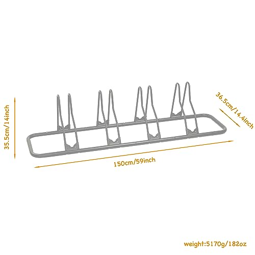 CyclingDeal 4-Bike Floor Parking Stand