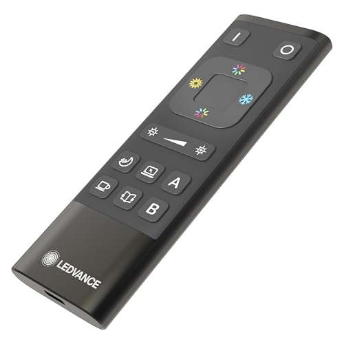 LEDVANCE SMART+ WiFi Fernbedienung mit USB, IP20, Aluminium/Kunststoff, schwarz