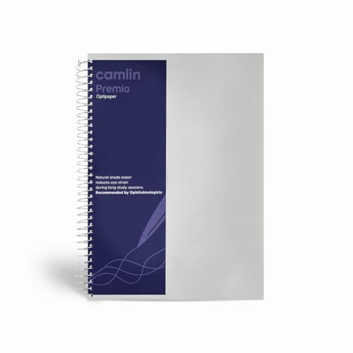 Image of Camlin Premio Optipaper A4 Single Line 400 Pages 6 Subject Notebook
