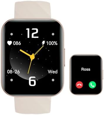 Smart Watches for Men Women (Answer/ Make Calls) Compatible with iPhone Android Phones, 1.85