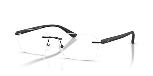 Image of Armani Exchange Mens AX1064 Rectangular Prescription Eyewear Frames