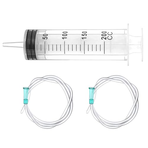 シリンジ 200ml 大きい注射器 チューブ付き 針なし 注入器 犬 猫 ペット 給餌 給水 投薬 流動食 注射器 哺乳器 実験用 洗浄 インク オイル