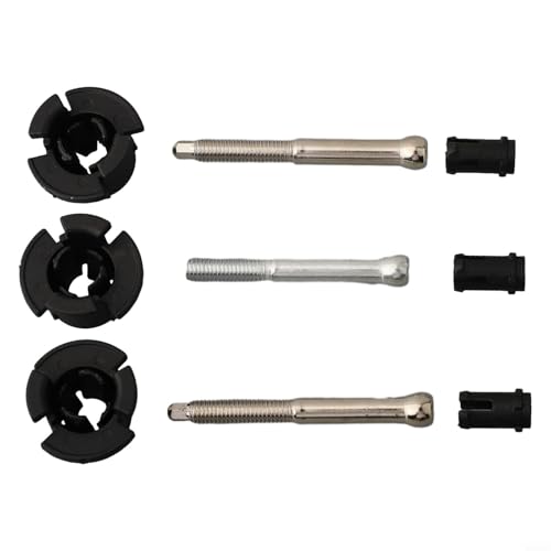 NEIQIUWING Cruise Control Distance Sensor Mounting Repair Kit for A3 for A4 A5 for A6 A7 A8 for Q7 RS3 RS4 RS5 RS6 for GOLF, Replace OE 4H0998561, ABS+Metal Black Direct Replacement