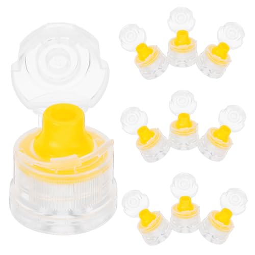 Homobabe Tapas De Botellas Deportivas Rosca 28 Dientes, Silicona Duradera, Tapas Abatibles Push-Pull, Pack 10 Unidades, Para Uso Exterior Y Actividades Al Aire Libre Homobabe Tapas De Botellas Deportivas Rosca 28 Dientes, Silicona Duradera, Tapas Abatibles Push-Pull, Pack 10 Unidades, Para Uso Exterior Y Actividades Al Aire Libre