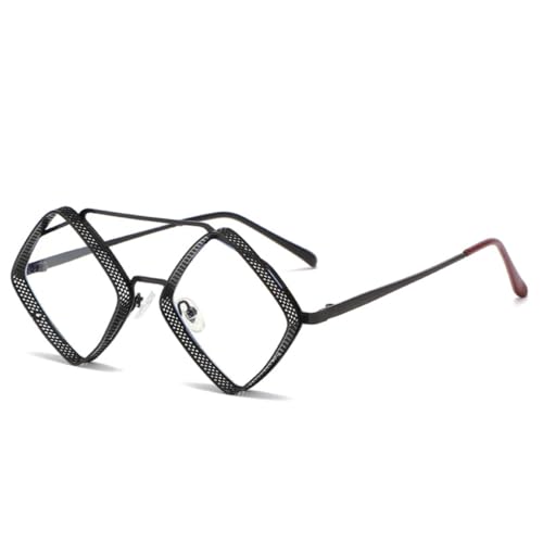 Lunettes de soleil rétro protection UV400 totale avec verres miroirs de style punk