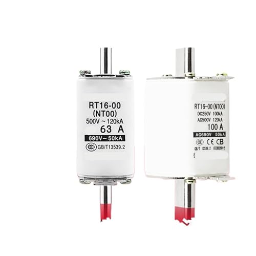 Fusible basse tension NT00 RT36 100A pour protection circuit électrique