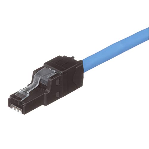 Conector RJ45 de campo Cat6A UTP Q1 que soluciona los problemas de crimpado difícil 3