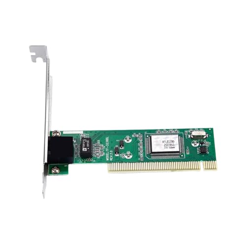 Tarjeta de red PCI RTL8139 100Mbps conexión estable para actualizaciones de computadoras de escritorio antiguas - Plug and Play miniatura 1
