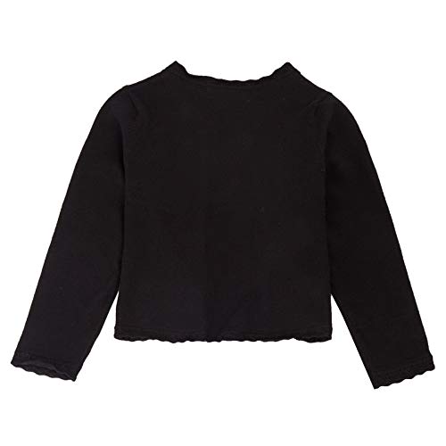 Little Girls' Long Sleeve Bolero Cardigan Shrug For Dress Black 6Years #TOP1