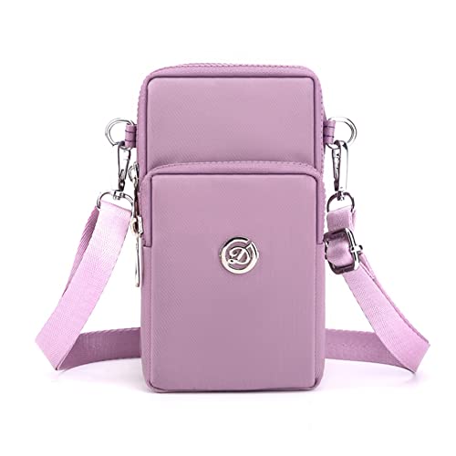 TUBGIIKS Small Size Crossbody Cell Phone Purse for Women Man,Mini Shoulder Handbag Messenger Bag Wallet