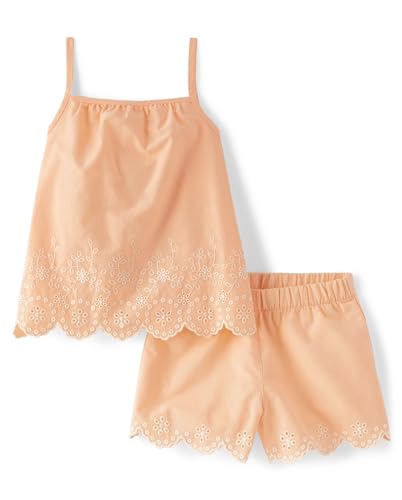Image of Gymboree Girls' And Toddler Sleeveless Tank Top and Shorts 2-piece Set