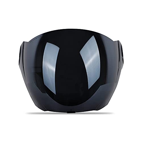 Image of Steelbird SBA-2 Helmet Visor Compatible for All SBA-2 and SBA-3 Model Helmets (Smoke Visor)