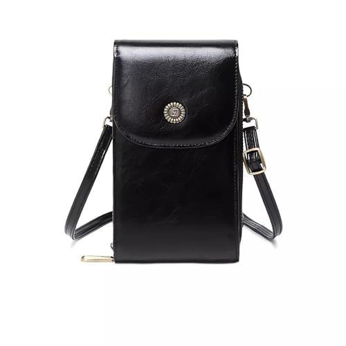 Satoshi Vegan Leather Small Crossbody Bags for Women – RFID-Blocking Phone Wallet Purse