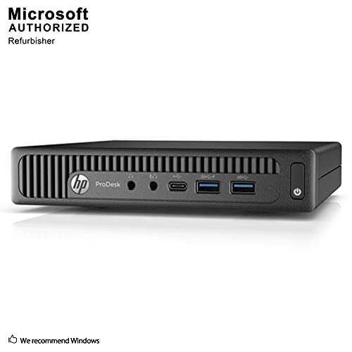 Newest Hp 600 G2 Micro Computer Mini Tower Pc (Intel Quad Core I5-6500T, 16Gb Ddr4 Ram, 256Gb Solid State Ssd, Wifi, Vga, Usb 3.0) Win 10 Pro (Renewed) #TOP1
