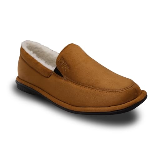 Image of Dr. Comfort Relax Men's Diabetic Slipper, Fleece Lined, Closed Heel