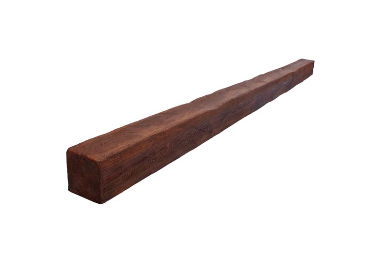 VIGA IMITACION MADERA DECORATIVA DE POLIURETANO 15CM DE ANCHO X 15CM DE ALTO X 3 metros DE LARGO (Nogal)