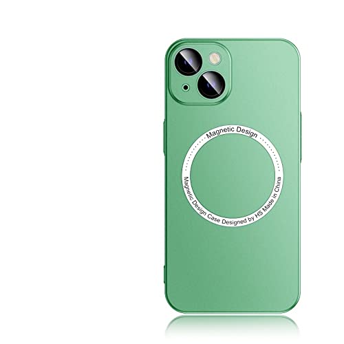Étui iPhone 12 Pro Max vert mat idéal pour la recharge sans fil