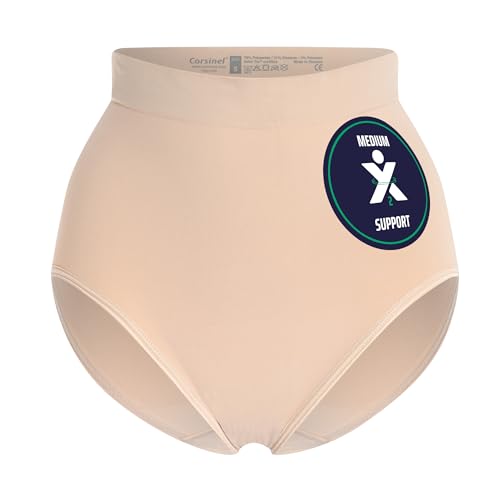 Corsinel Female Ostomy Support Briefs, Low Waist Maximum Support for Hernia and Stoma Care, Seamless...