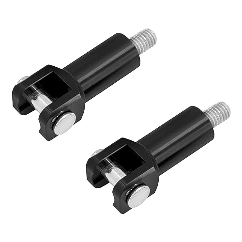 HDBUBALUS Pedane per passeggero per moto, kit di