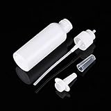 5/10/20/30/50ml Health Care Mist Dispenser Spray Bottle Empty Nasal Sprayer Refillable Container Nose Dropper Bottles(White 50ml)