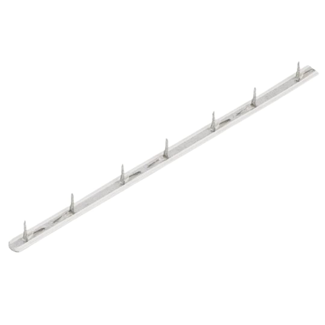 Pack of 5 - MASTA Upholstery 27" (686mm) Plastic Sleeved Metal Back Tack Strip/Tacking Strip - 5 Strip Pack