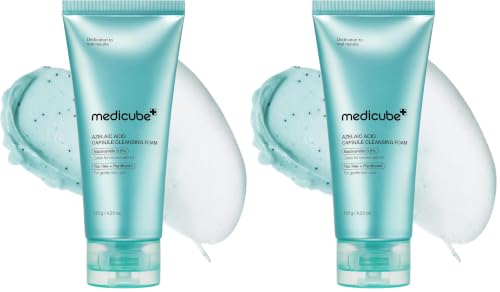 Image of medicube Facial Cleanser Azelaic Acid Capsule Foam Cleanser (Pack of 2)