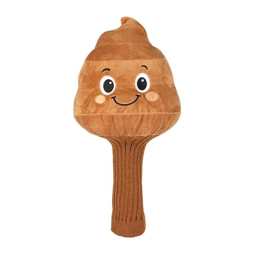 Funny Poop Face Golf Club Headcover